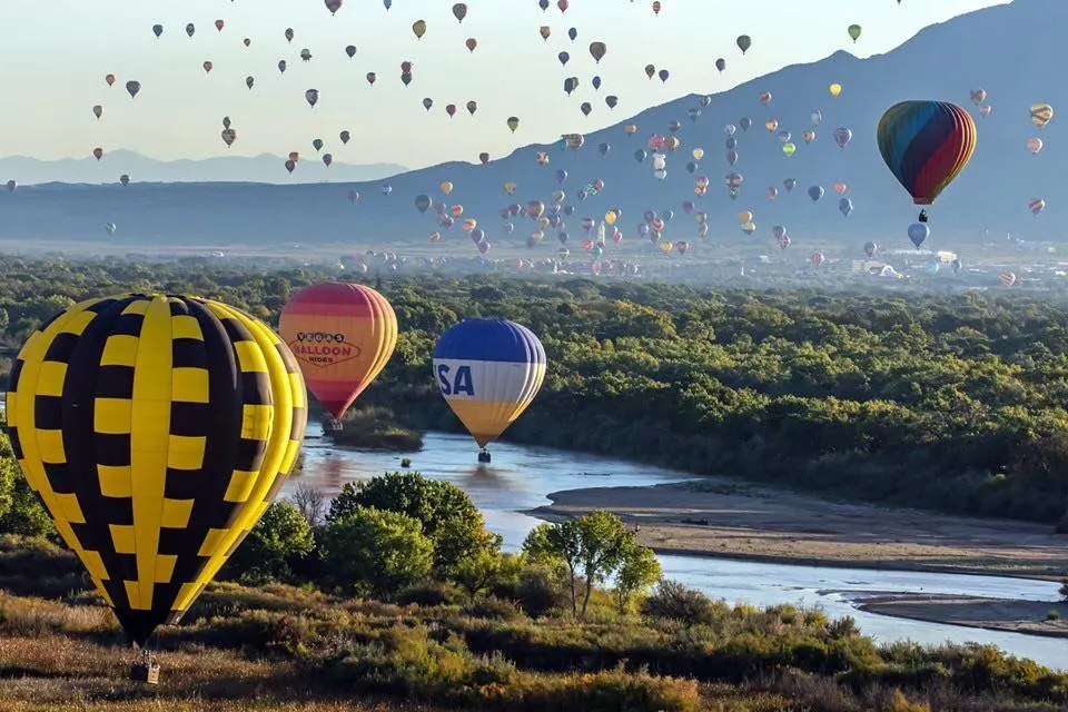 air carriage hot air balloon rides albuquerque nm
