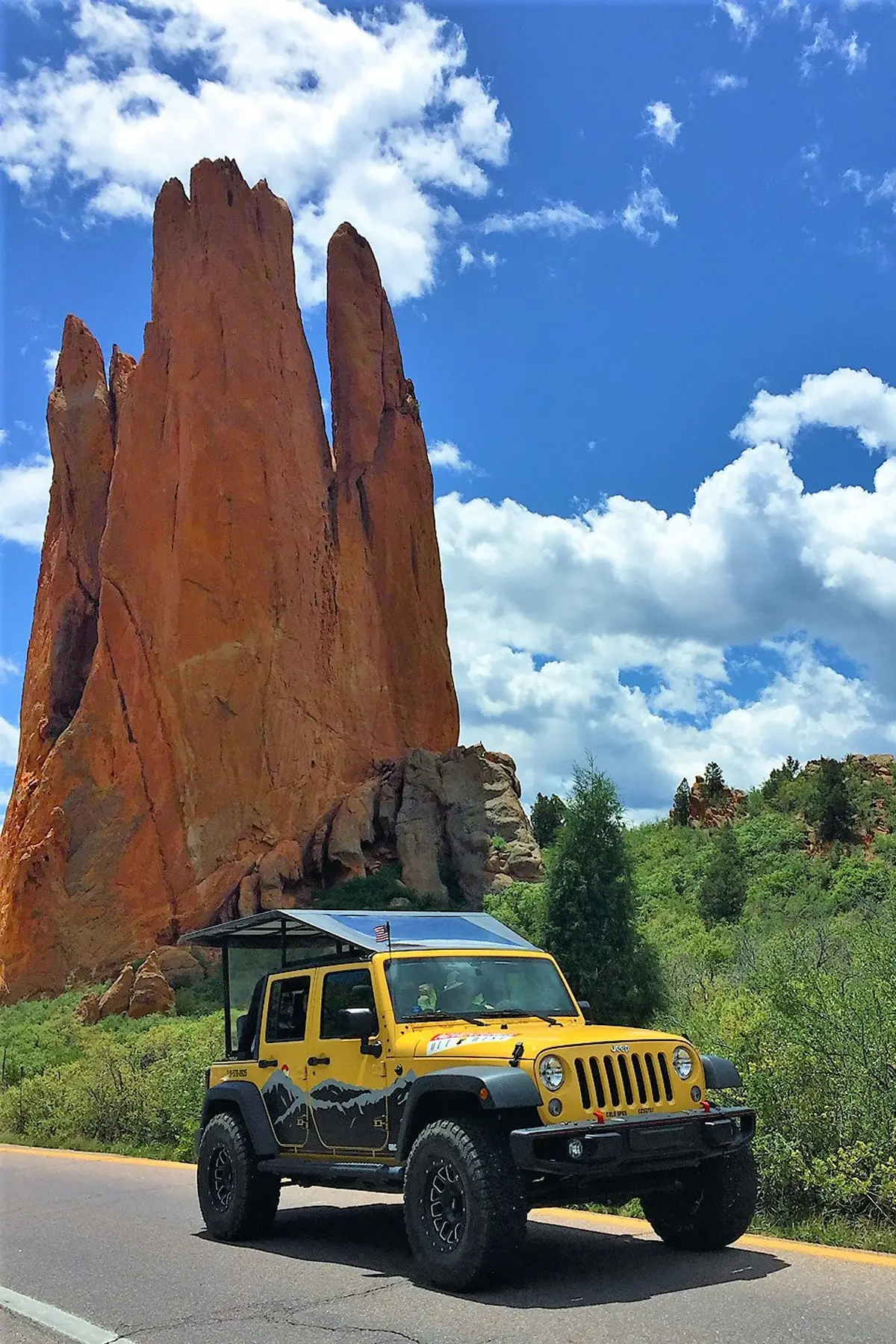 best garden of the gods jeep tour