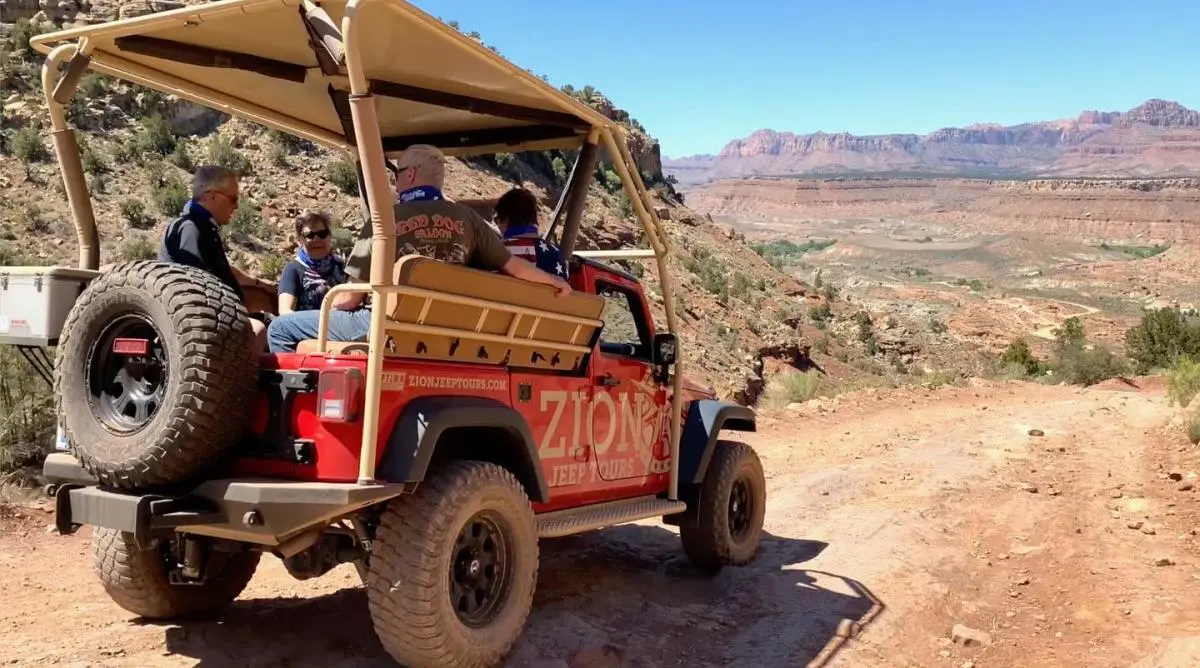 best jeep tours in zion national park