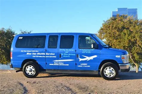 blue van shuttle service phoenix