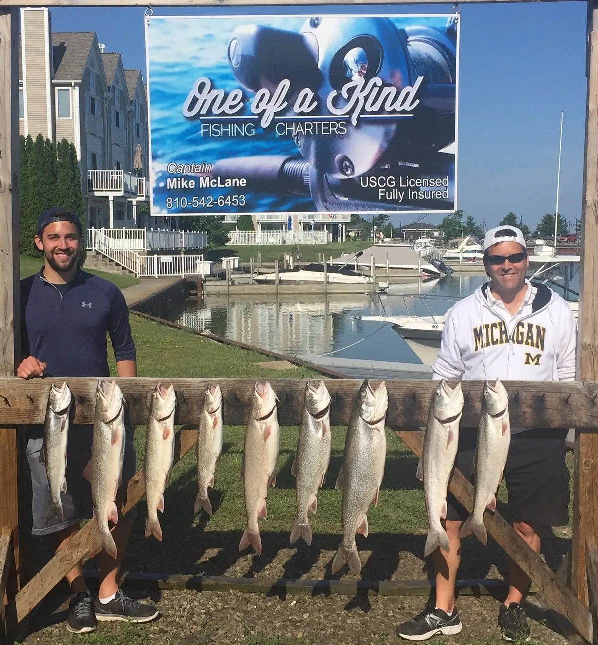 charter fishing port austin mi