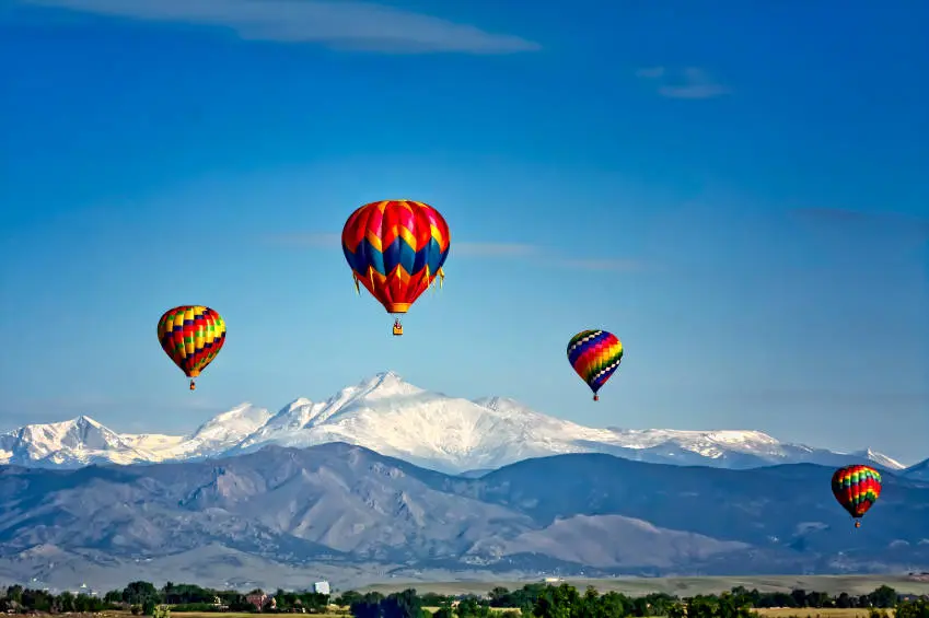 colorado springs hot air balloon