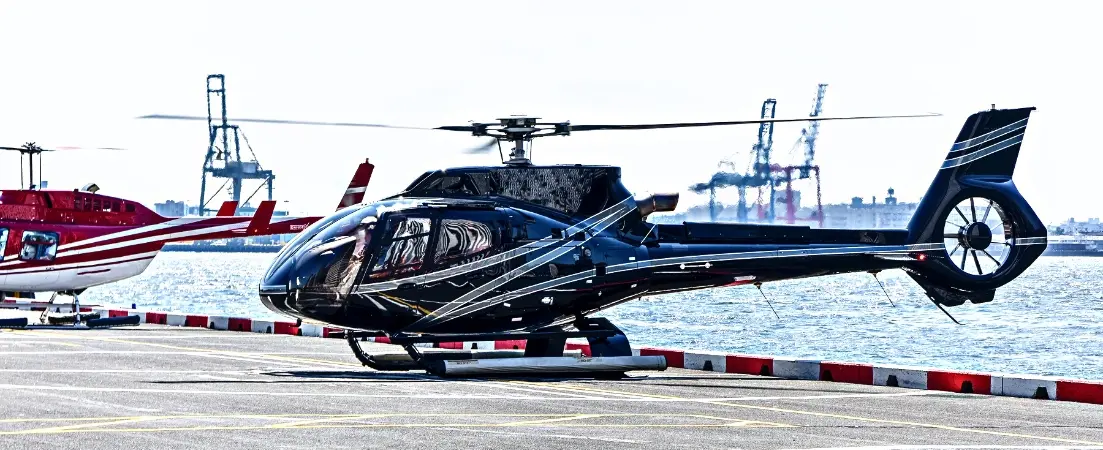 helicopter new york airport transfer
