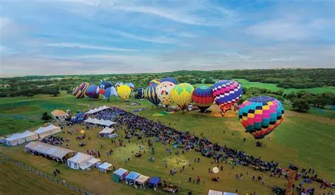 hot air balloon festival austin texas