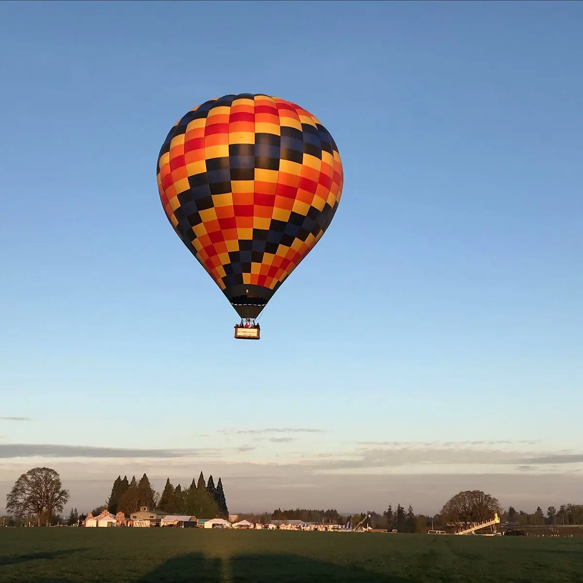 hot air balloon ride portland
