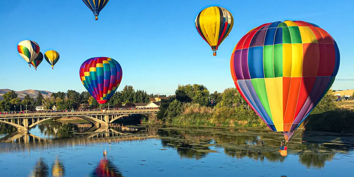 hot air balloon ride washington dc