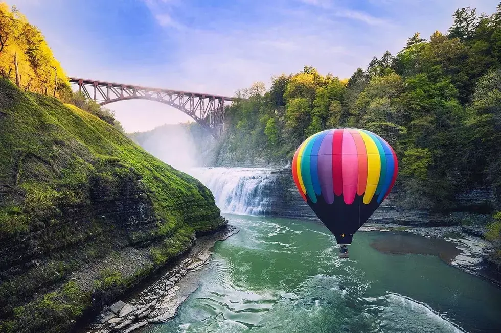 hot air balloon rides new york state