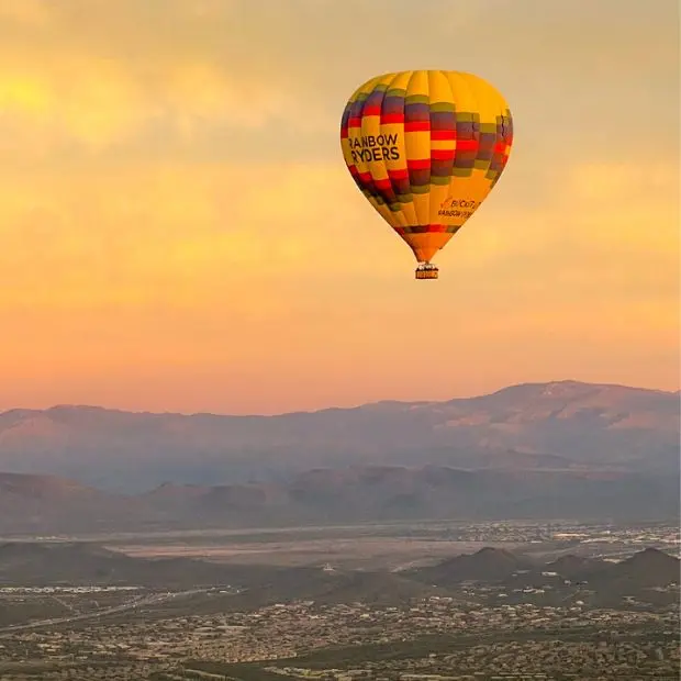 hot air balloon rides scottsdale phoenix