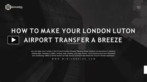 luton airport transfer from london