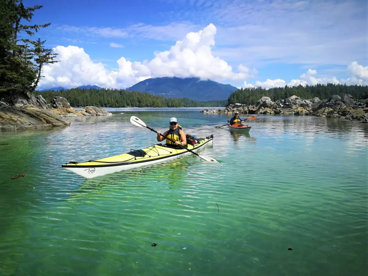 multi day kayak trip vancouver island