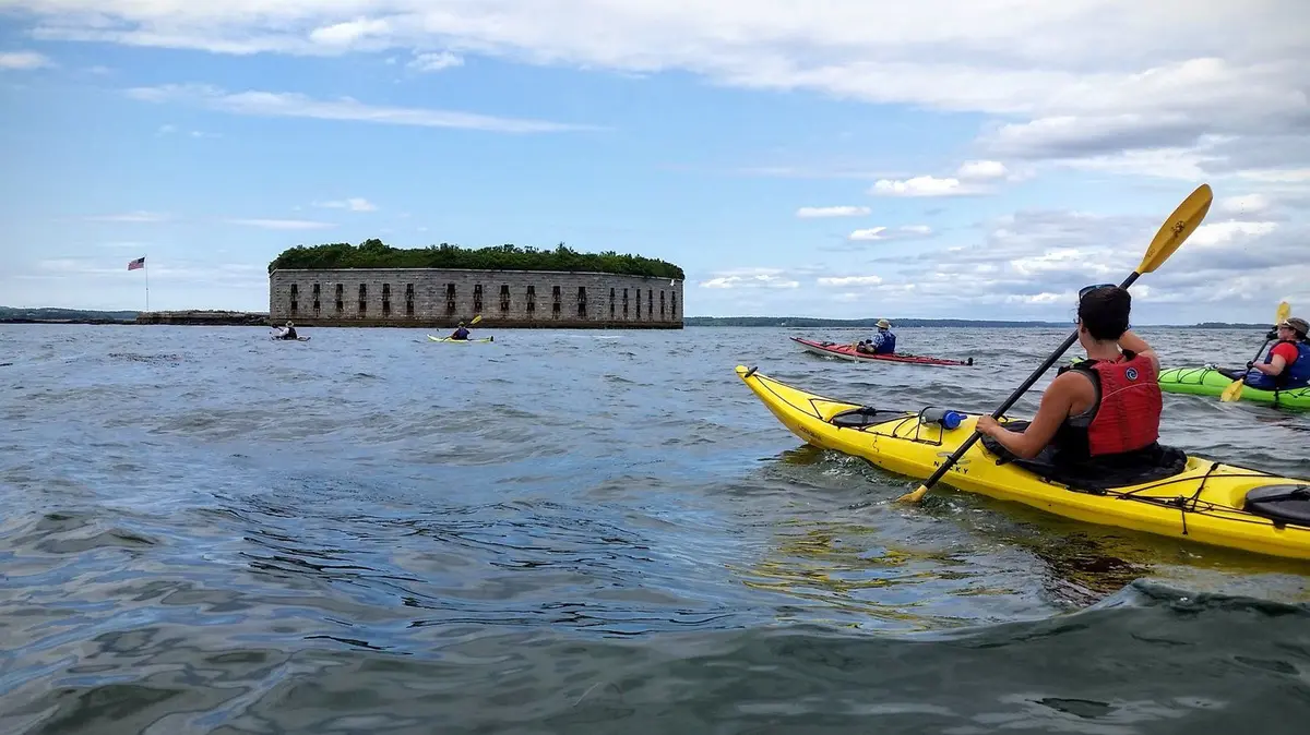 portland maine kayak trips