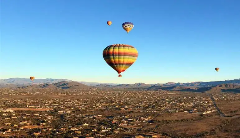 private hot air balloon rides phoenix