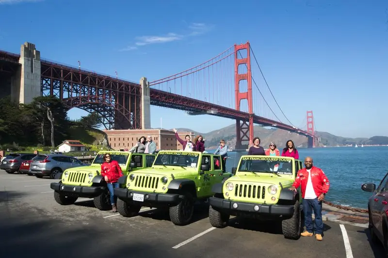 Kick Back & Explore San Francisco: Private Group Jeep Tours