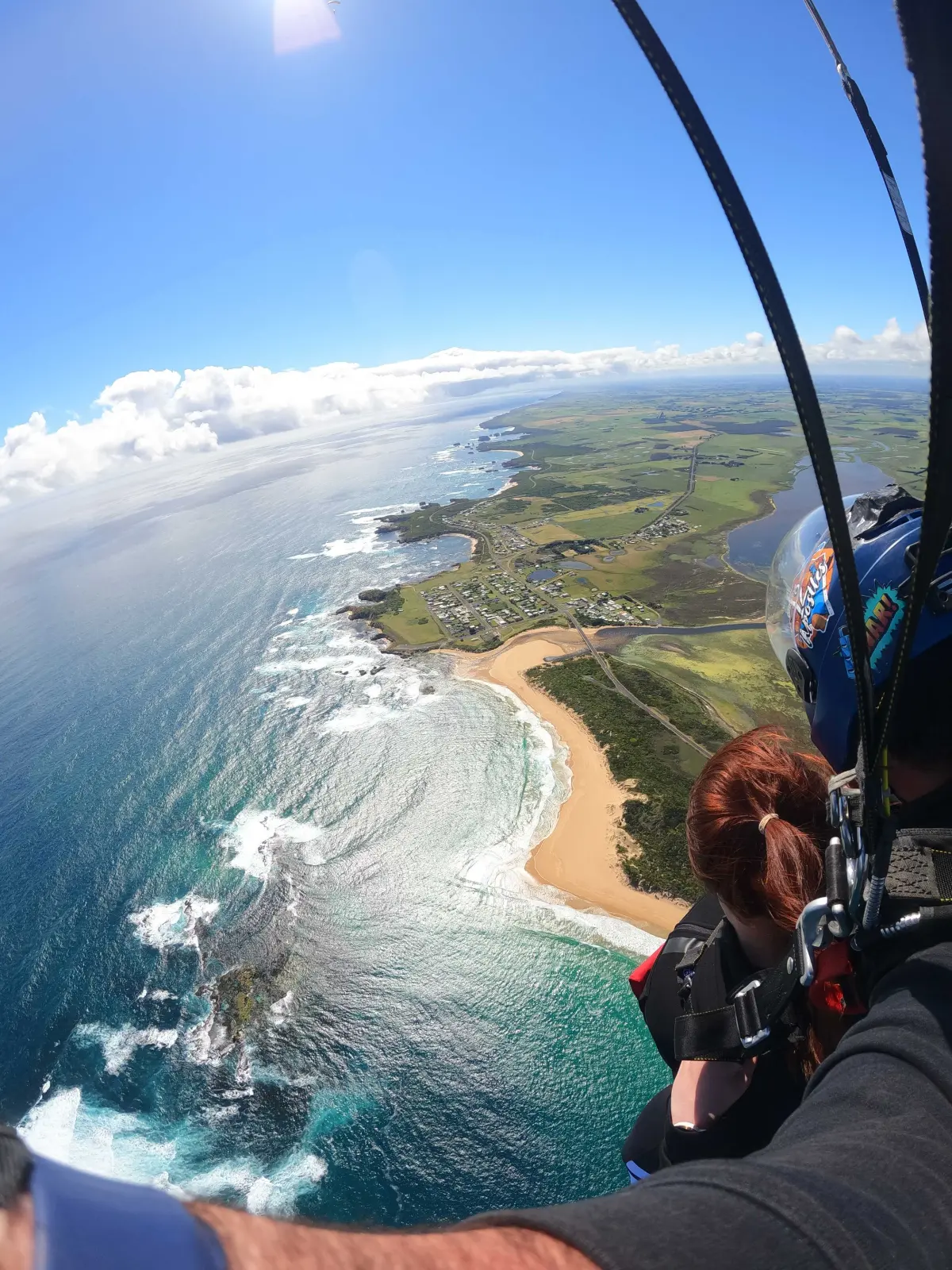 skydiving great ocean road victoria