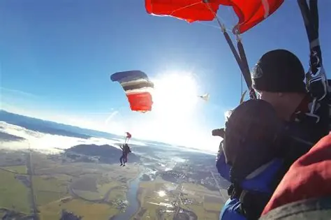 skydiving in washington state