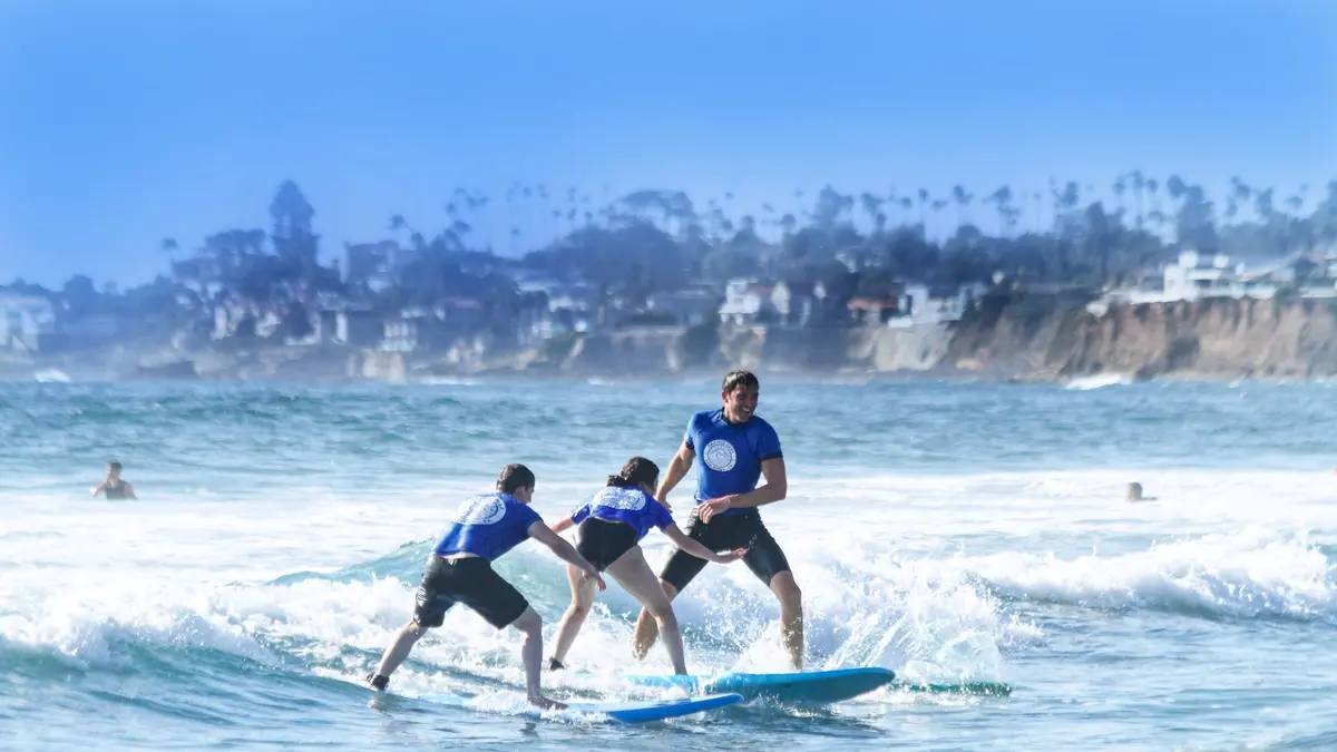 surfing lessons in san diego pacific beach