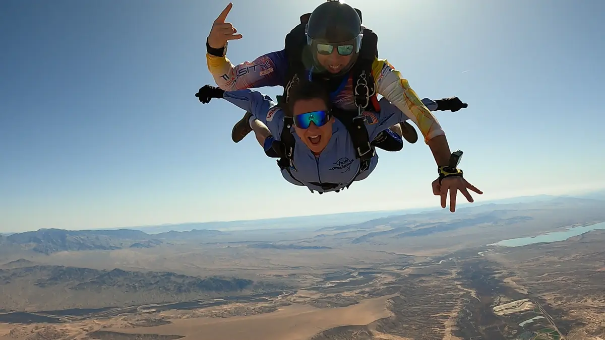 tandem skydiving las vegas