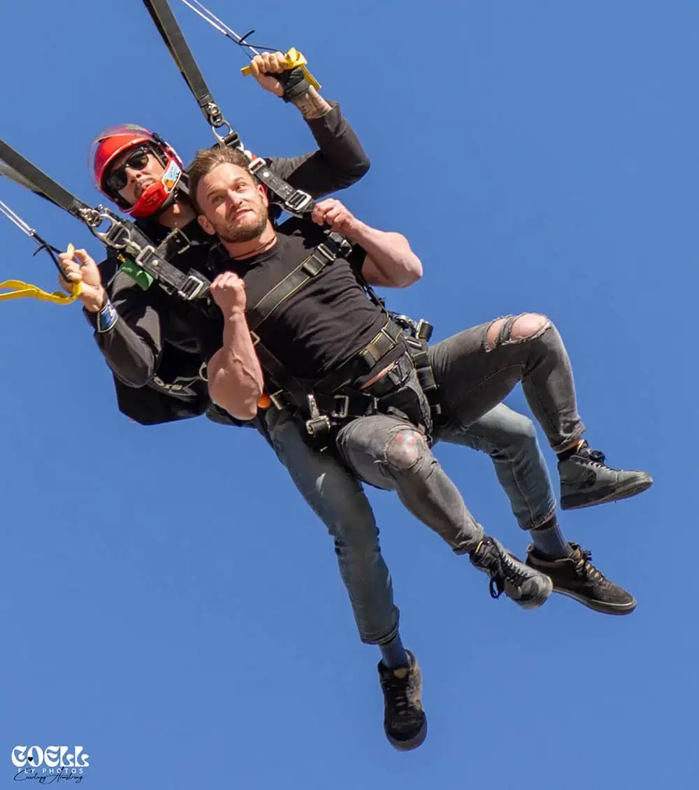 tandem skydiving los angeles