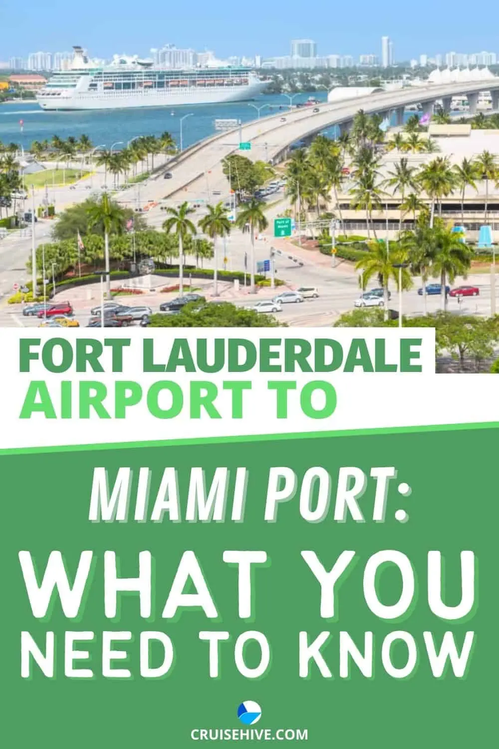 transfer from fort lauderdale airport to miami cruise port
