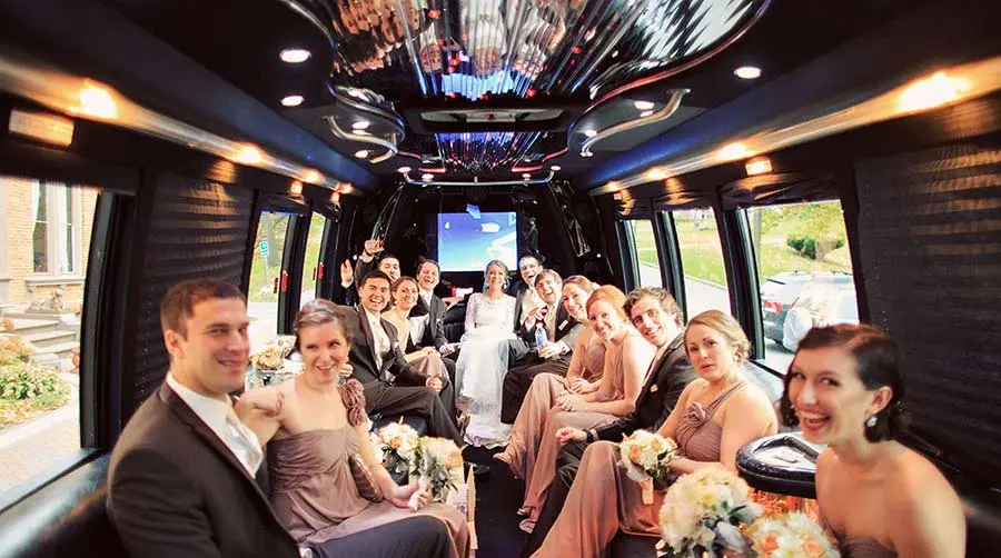 wedding shuttle service chicago